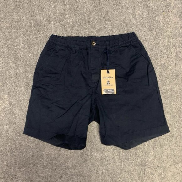 Chubbies The Armadas 7” Flat Front Stretch Twill Short Size Small Navy Casual - Picture 1 of 3